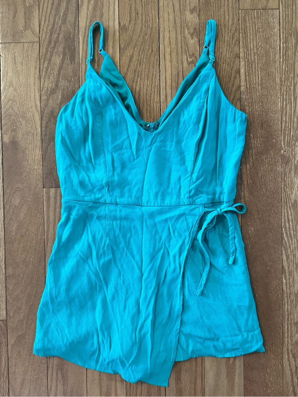 Superdown Karen Wrap Romper